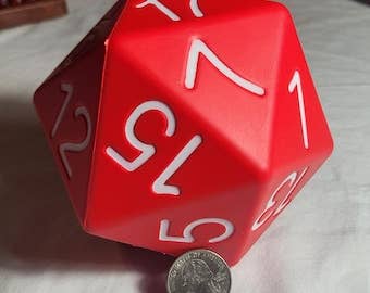 Big Foam Dice 4 inch D20's (11 colors) by Zucati: Full Kit (11 D20's)