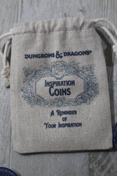 DnD Gaming Inspiration Coins // Bag-5 Coins