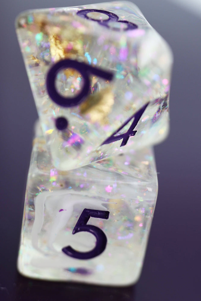 Frozen Treasure RPG Dice Set