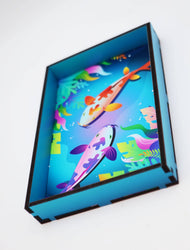 Chromatic Dice Tray - Koi