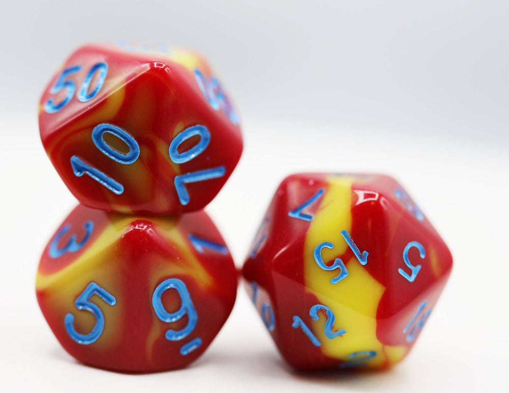 Ketchup & Mustard RPG Dice Set