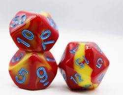 Ketchup & Mustard RPG Dice Set