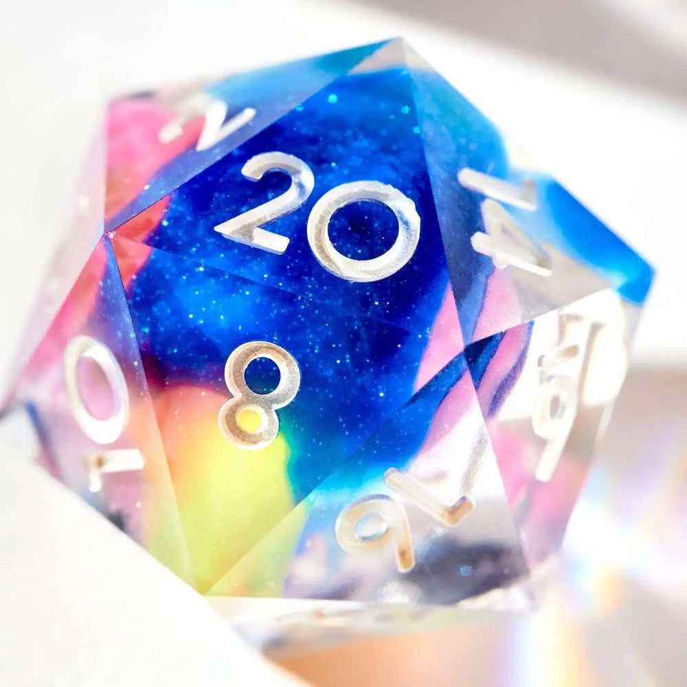 Color Spray 7-Piece Polyhedral Dice Set