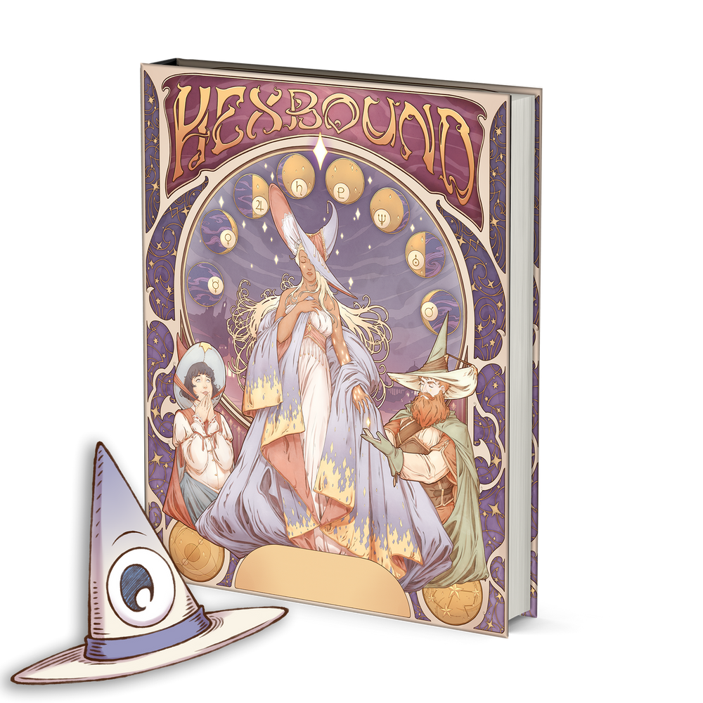 Hexbound: A Witchy Supplement - 5e D&D (Deluxe Hardcover)