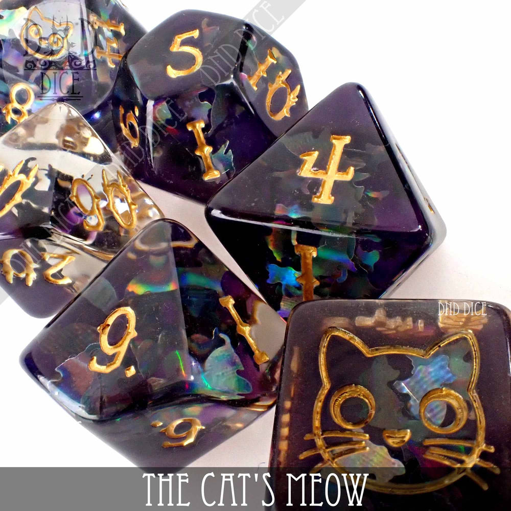 The Cat's Meow - 11 Dice Set