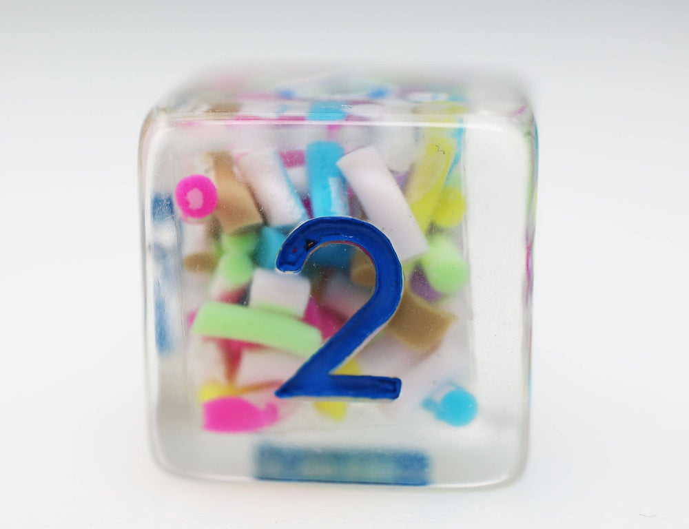 Ice Cream Sprinkles RPG Dice Set