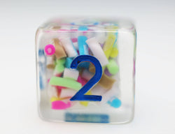 Ice Cream Sprinkles RPG Dice Set