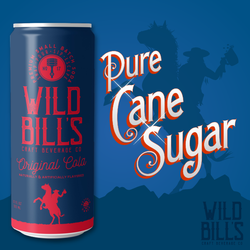 Wild Bill's - Original Cola: Premium Cane Sugar Soda