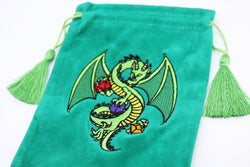 Dice Bag - Green Dragon