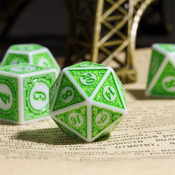 Motif: Leafy RPG Dice Set