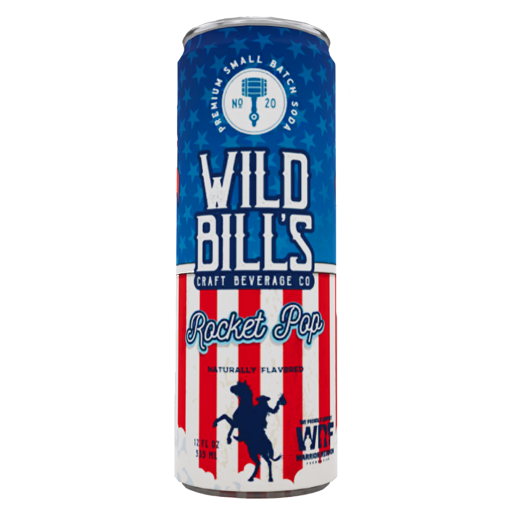 Wild Bill's - Rocket Pop: Premium Cane Sugar Soda
