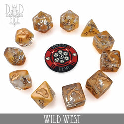 Wild West - 11 Dice Set