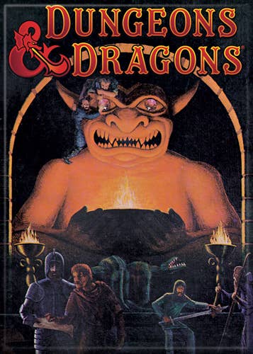Dungeons & Dragons Advanced Dnd Magnet