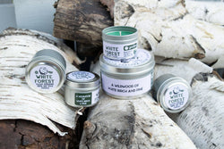 White Forest Gaming Candle: 8oz