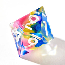 Color Spray 7-Piece Polyhedral Dice Set