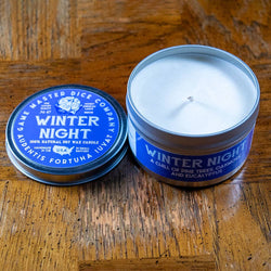 Winter Night Gaming Candle: 8oz
