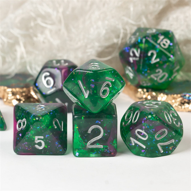 Glow Stick RPG Dice Set
