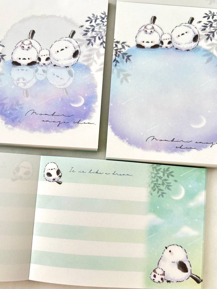 114510 Snow Birds Moon Mini Notepad-10