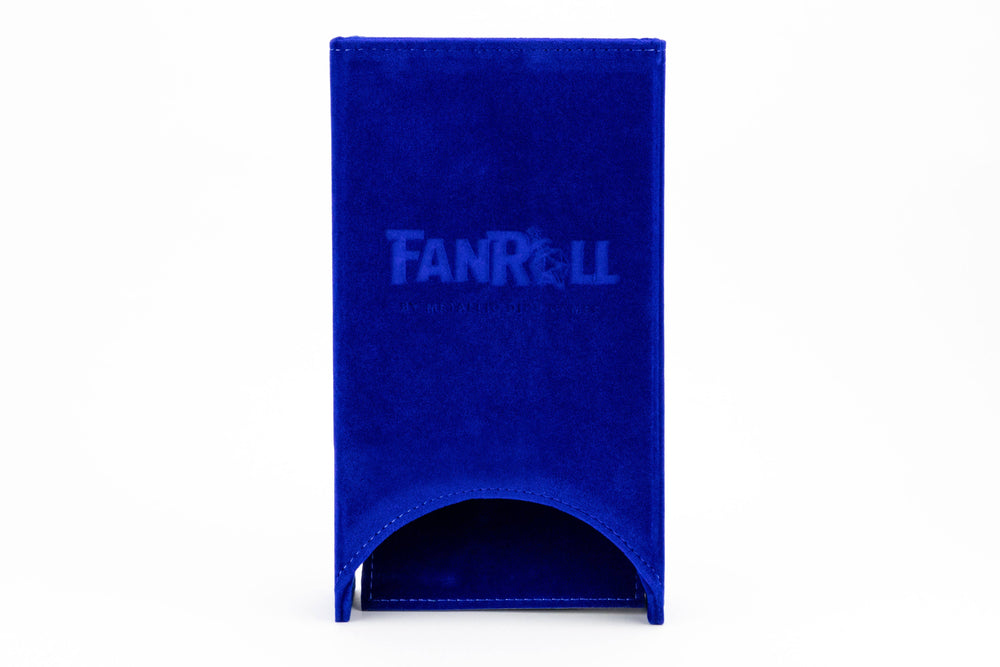 Fold Up Dice Towers for Random DND Dice Rolls (6 colors): Blue