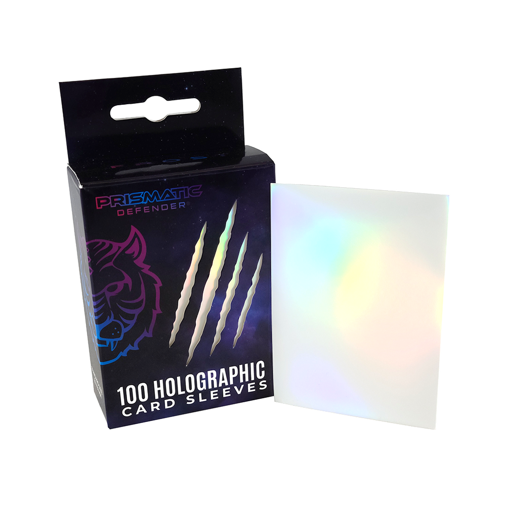 Prismatic Defender Holographic Standard Sleeves — Nova (Flat)
