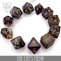 The Cat's Meow - 11 Dice Set