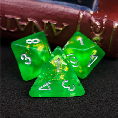 Radioactive Ore RPG Dice Set