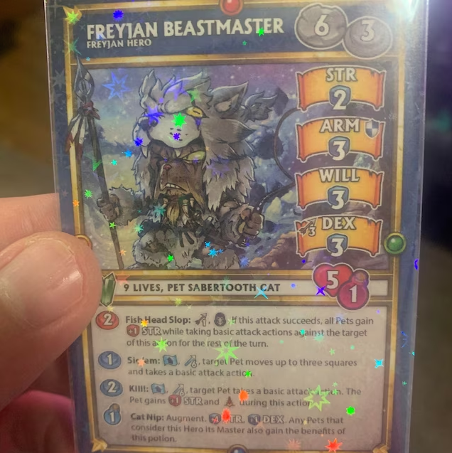 Prismatic Defender Holographic Standard Perfect Fit Sleeves — Particle