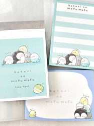 212233 Birds kotori no mufu mofu Mini Notepad-10