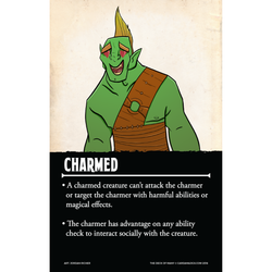 The Deck of Many Conditions - 5e D&D 2014 (Reference Cards)