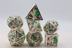 Silver Bells - Metal RPG Dice Set