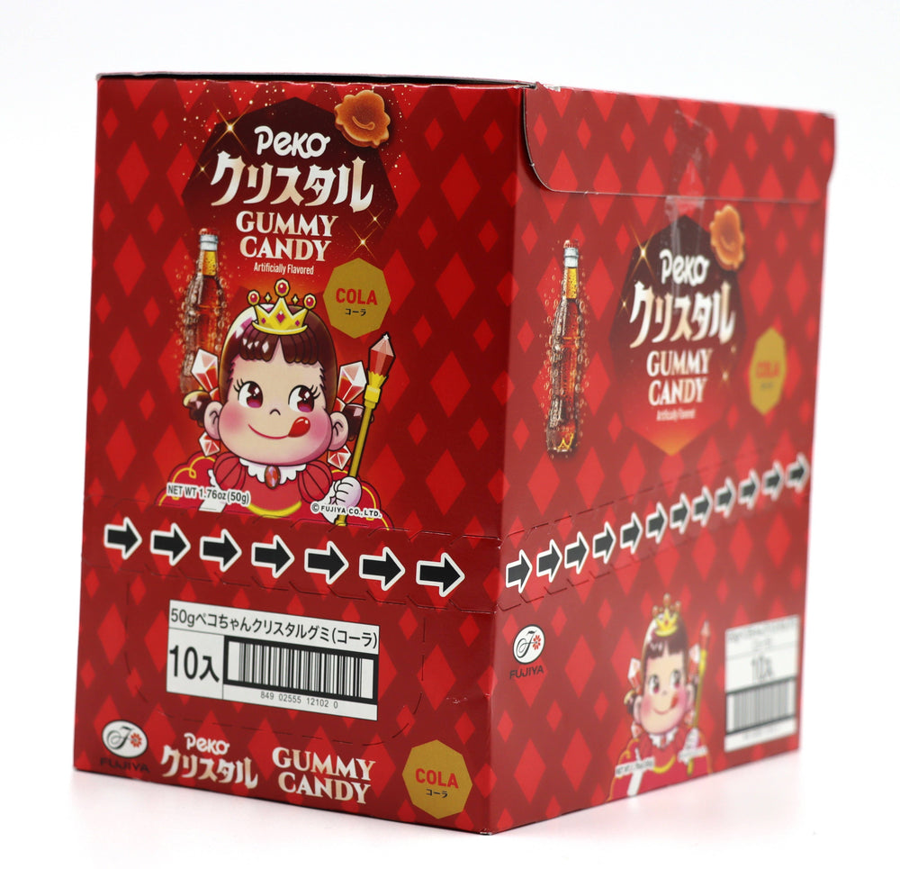 Limited Import Peko Gummy Candy Cola, 1.76oz, 10ct