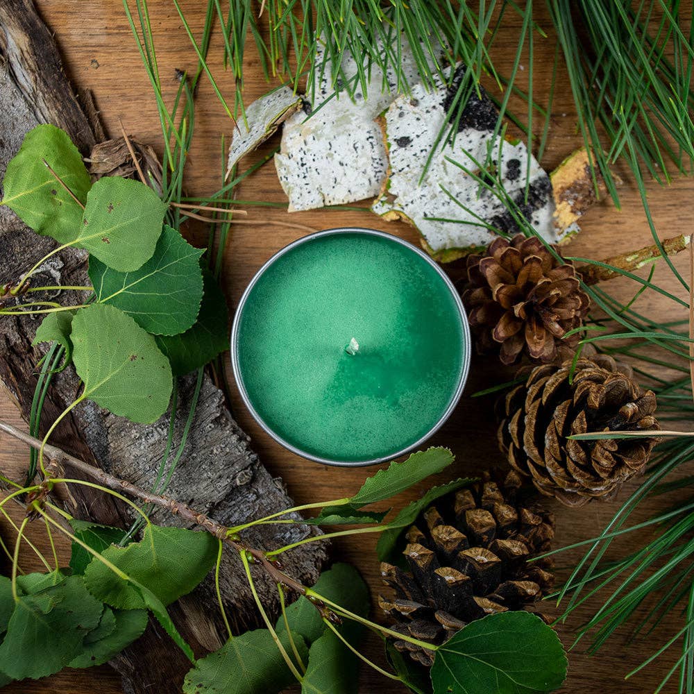 White Forest Gaming Candle: 8oz