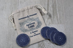 DnD Gaming Inspiration Coins // Bag-5 Coins