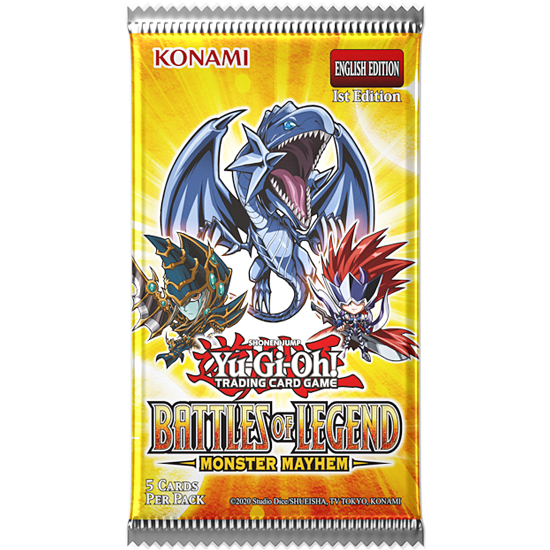 Yu-Gi-Oh! - Battles of Legend Monster Mayhem Booster Pack