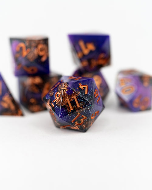 Keybinders | 7 Piece Sharp Edge Dice Set