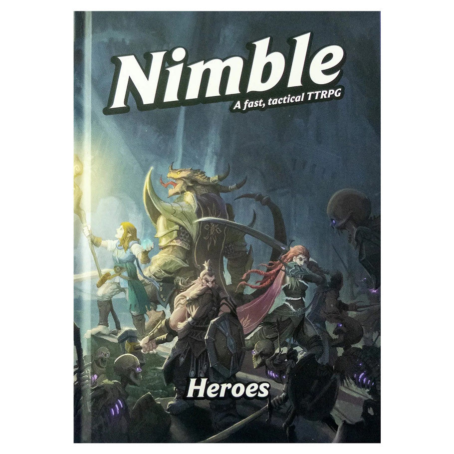 Nimble: A Fast Tactical TTRPG - Heroes Book (5E)
