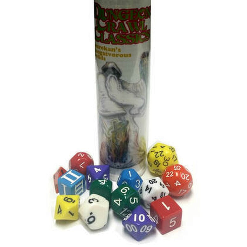 Dungeon Crawl Classics RPG - Sezrekan`s Sanguivorous Solids Dice Set