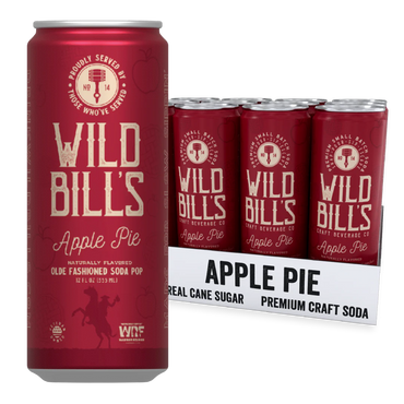 Wild Bill's - Apple Pie: Premium Cane Sugar Soda
