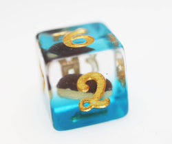 Pastry Pets: Eclair Rabbit -  Pin & RPG Dice Set