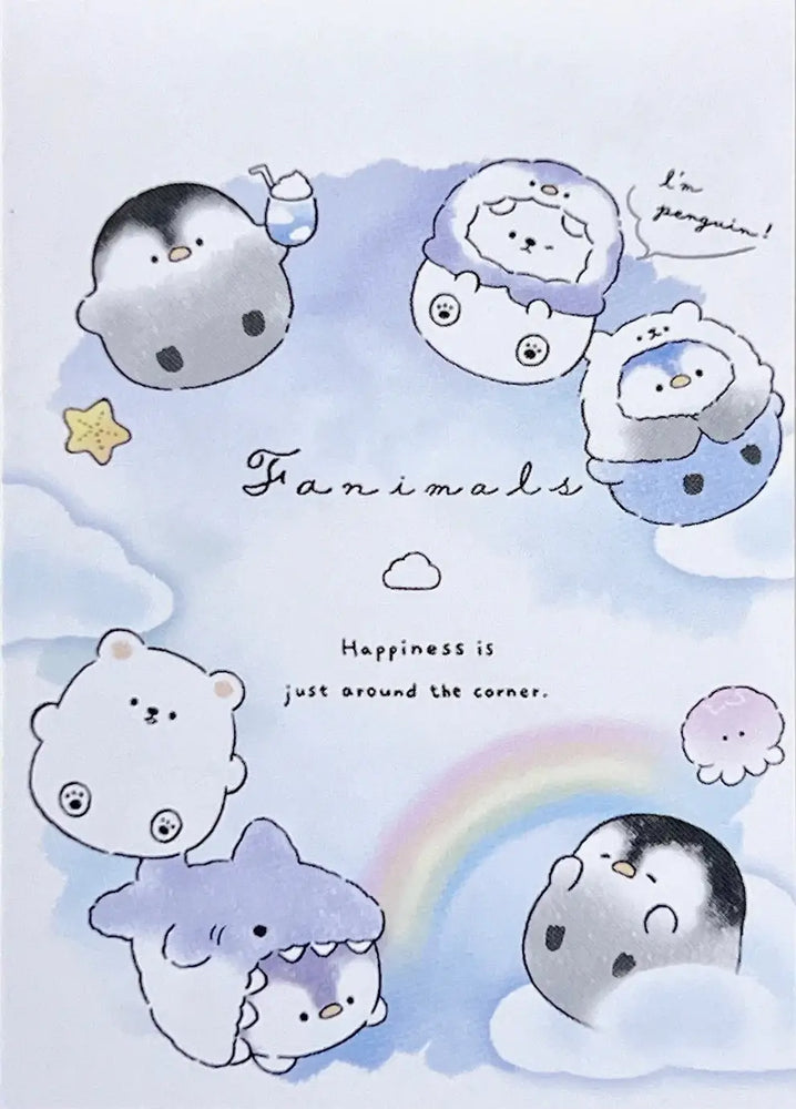 109606 Animal Rainbow Party Mini Notepad-10