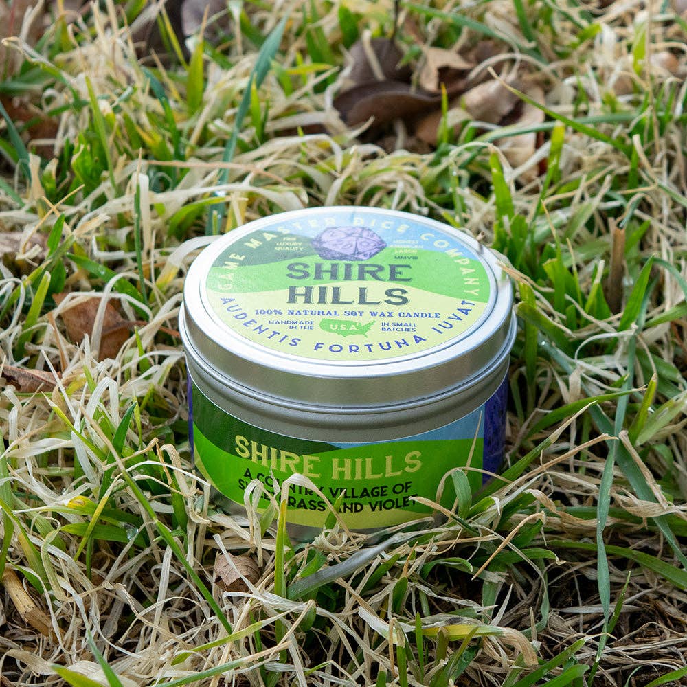 Shire Hills Candle: 8oz Tin
