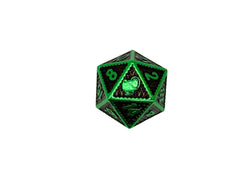 Holiday Mystery Metal D20: Single