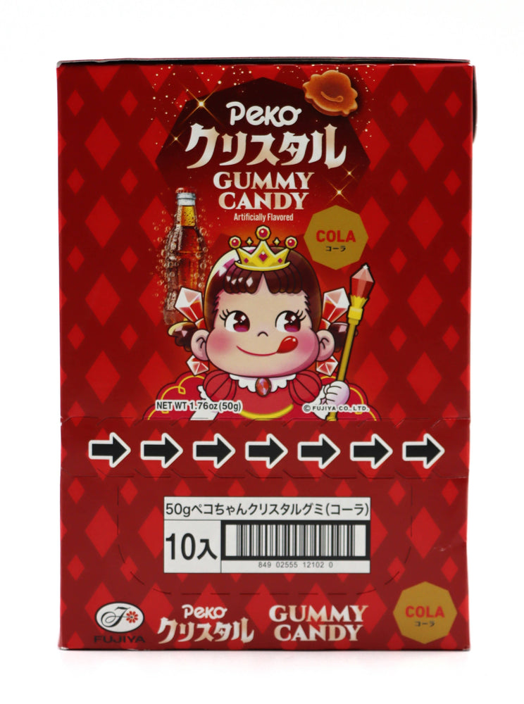 Limited Import Peko Gummy Candy Cola, 1.76oz, 10ct