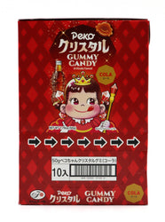 Limited Import Peko Gummy Candy Cola, 1.76oz, 10ct
