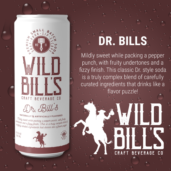Wild Bill's - Dr. Bill's: Premium Cane Sugar Soda