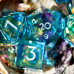 Siren's Tears 7-Piece Iridescent Dice Set