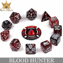 Blood Hunter - 12 Dice Set