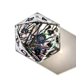 Heart of Glass 7-Piece Iconic Dice Set