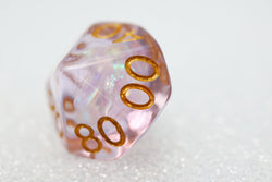 Sakura Petals RPG Dice Set
