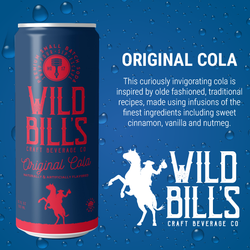 Wild Bill's - Original Cola: Premium Cane Sugar Soda
